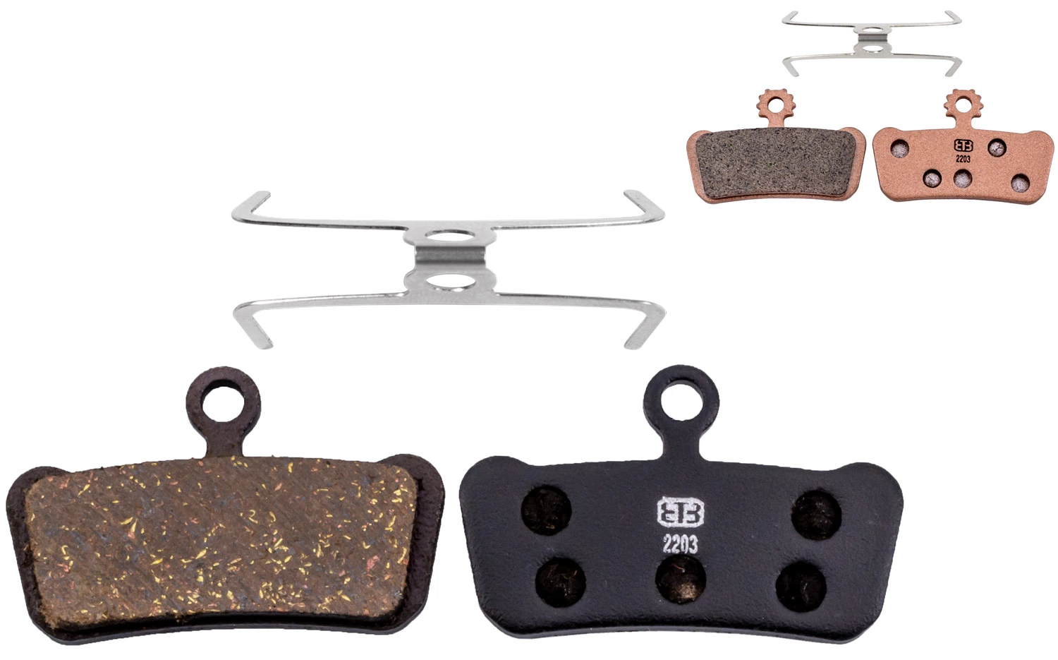 Triple Eight Avid Elixir Trail X0/X9/X7/SRAM Guide R Disc Beläge 1 Triple Eight Avid Elixir Trail X0/X9/X7/SRAM Guide R Disc Beläge