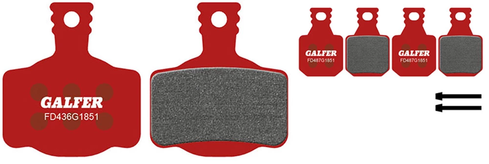 Galfer-bike Advanced Disc Beläge Für Magura MT2, MT4, MT6, MT8 1 Galfer-bike Advanced Disc Beläge Für Magura MT2, MT4, MT6, MT8