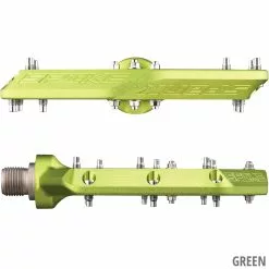 SPANK Spike Reboot Plattformpedale -Cube Fahrradladen 20118814 Spank Spike Reboot Plattformpedale Green 4710155965814 2