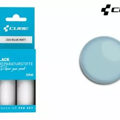 Cube Lackreparaturstift Set BLUE Matt -Cube Fahrradladen 2333