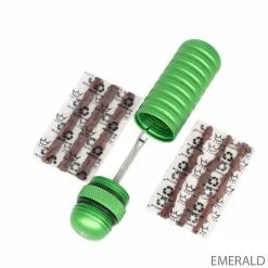 Peaty's Holeshot Tubeless Puncture Plugger Kit -Cube Fahrradladen 5060541583955PeatysHoleshotTubelessPuncturePluggerKitemerald labelled