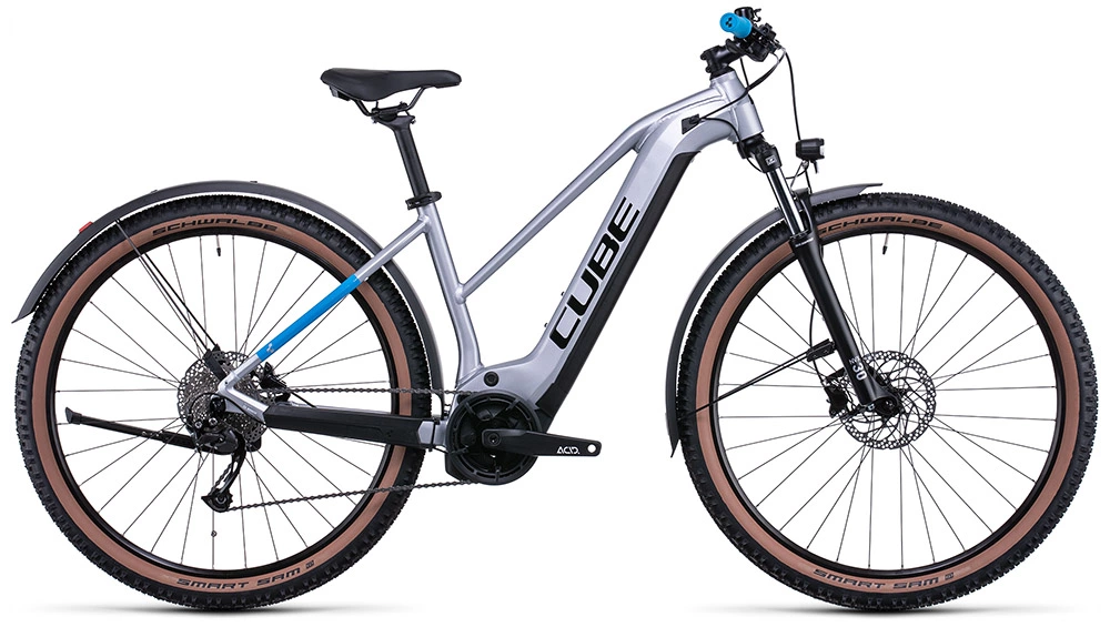 Cube Reaction Hybrid Performance 500 Allroad Lady Polarsilver´n´blue 1 Cube Reaction Hybrid Performance 500 Allroad Lady Polarsilver´n´blue