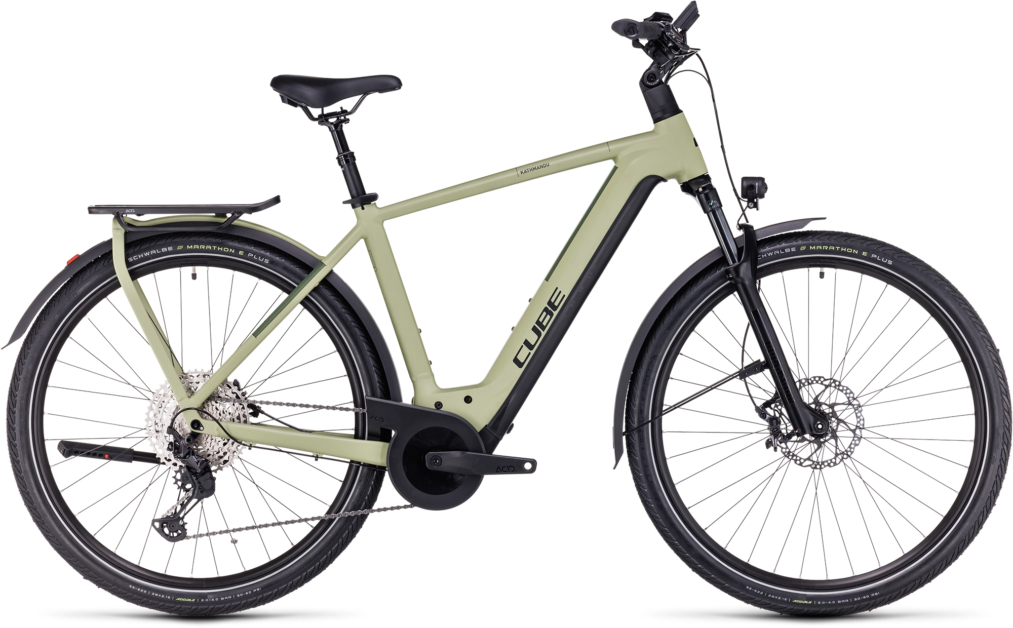 Cube Kathmandu Hybrid SLX 750 Green´n´olive 1 Cube Kathmandu Hybrid SLX 750 Green´n´olive