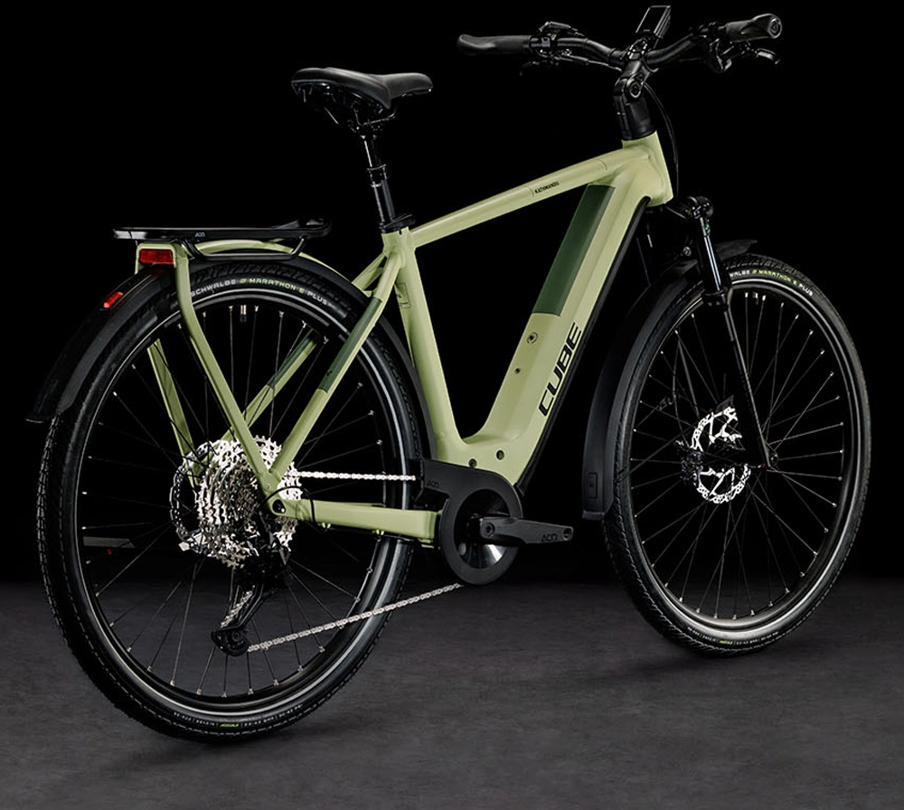 Cube Kathmandu Hybrid SLX 750 Green´n´olive 2 Cube Kathmandu Hybrid SLX 750 Green´n´olive – Bild 2