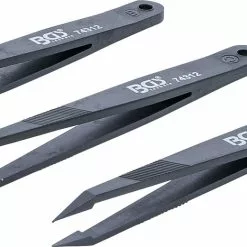 BGS Technic Kunststoff-Pinzetten-Satz 3-teilig