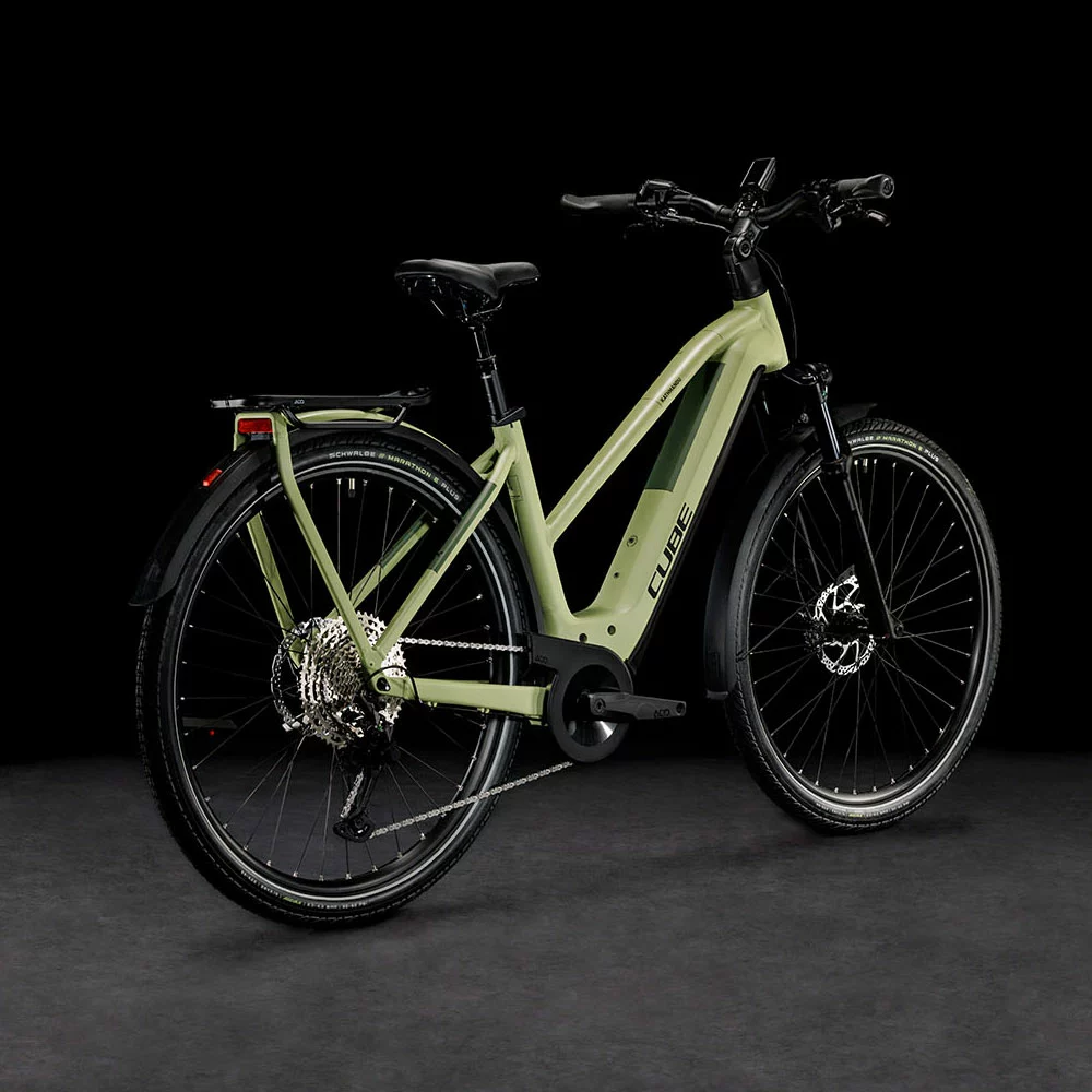 Cube Kathmandu Hybrid SLX 750 Lady Green´n´olive 2 Cube Kathmandu Hybrid SLX 750 Lady Green´n´olive – Bild 2