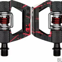 Crankbrothers Mallet Enduro LS Pedale Splatter Limited Edition -Cube Fahrradladen Crankbrothers Mallet E LS Splatter Limited Edition 16709CB black red