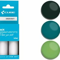 Cube Lackreparaturstift Set GREEN Matt
