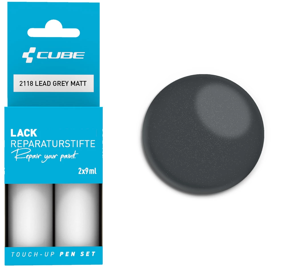 Cube Lackreparaturstift Set LEAD GREY Matt 1 Cube Lackreparaturstift Set LEAD GREY Matt