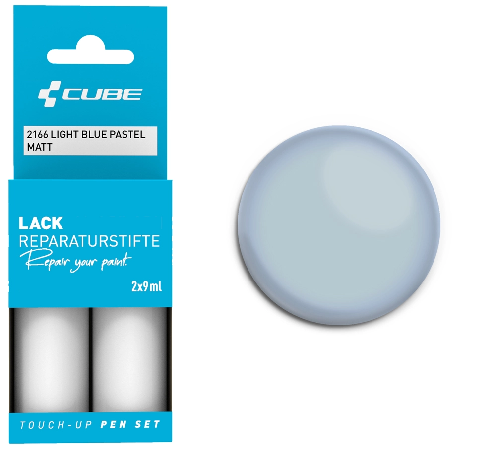 Cube Lackreparaturstift Set LIGHT BLUE PASTEL Matt 1 Cube Lackreparaturstift Set LIGHT BLUE PASTEL Matt
