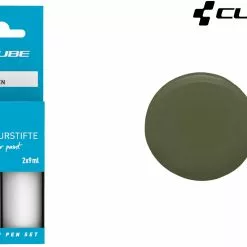 Cube Lackreparaturstift Set OLIVE GREEN -Cube Fahrradladen Cube Lackreparaturstift Set OLIVE GREEN 2127