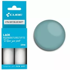 Cube Lackreparaturstift Set SKY BLUE Matt