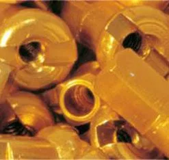 Dt-swiss Alu-Nippel Ø2.0 X 12mm (100 Stück) -Cube Fahrradladen DT Swiss Alu Nippel O2 0 x 12mm gold