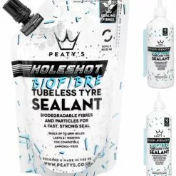 Peaty's Holeshot BioFibre Tubeless Tyre Sealant