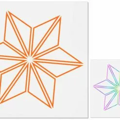 Supacaz Star Decal Aufkleber