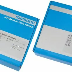 Shimano DEORE BL-M4100/BR-MT410 Scheibenbremsen-Set -Cube Fahrradladen Shimano DEORE BL M4100 BR MT410 Scheibenbremsen Set Verpackung