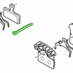 Shimano Sicherungssplint Für Disc Bremsbeläge 3 Shimano Sicherungssplint Für Disc Bremsbeläge -Cube Fahrradladen Shimano Sicherungssplint fur Bremsbelage Y8DB06100 a