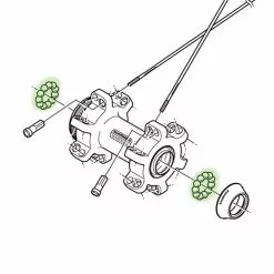 Shimano Edelstahl Kugeln 3/16" (300er Werkstattverpackung) -Cube Fahrradladen Shimano Stahl Kugeln c