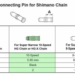 Shimano 10-fach Kettennietstift -Cube Fahrradladen Shimano Kettennietstift 10 fach 20073580 e