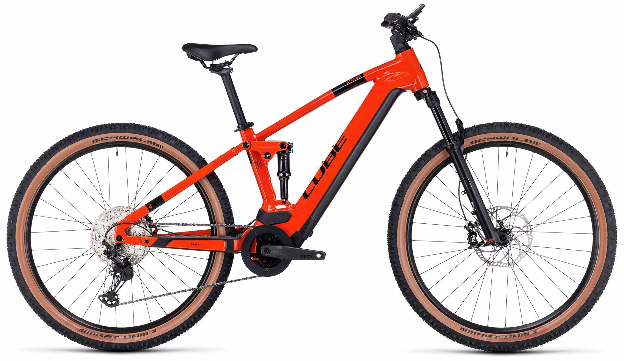 Cube Stereo Hybrid 120 Race 625 Sparkorange´n´black 1 Cube Stereo Hybrid 120 Race 625 Sparkorange´n´black