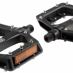Triple Eight CMPT Flat Plattformpedale -Cube Fahrradladen TRIPLE EIGHT CMPT Flat Pedale schwarz 6576 b