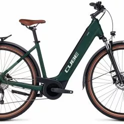 Cube Touring Hybrid ONE 500 Easy Entry Darkgreen´n´green
