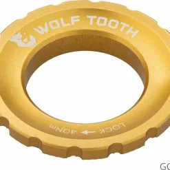 Wolf Tooth Components Centerlock Lockring -Cube Fahrradladen Wolf Tooth Centerlock Rotor Lockring Gold 4