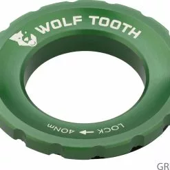 Wolf Tooth Components Centerlock Lockring -Cube Fahrradladen Wolf Tooth Centerlock Rotor Lockring Green 5