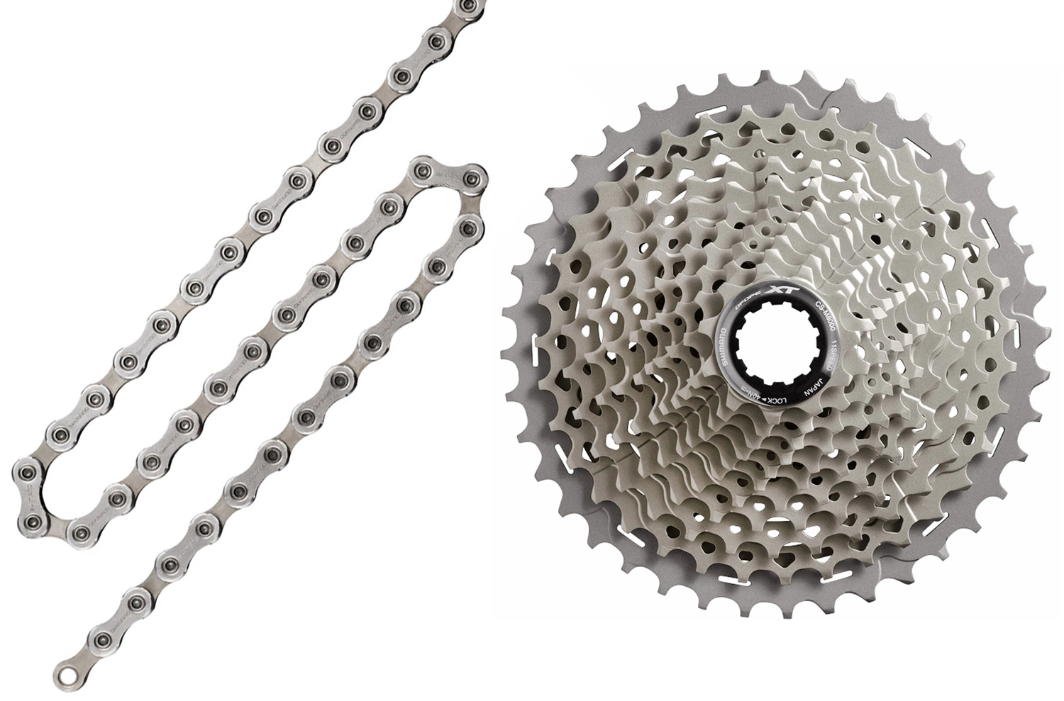 Shimano XT CN-HG701+CS-M8000 11-fach Verschleissset 11-42 1 Shimano XT CN-HG701+CS-M8000 11-fach Verschleissset 11-42