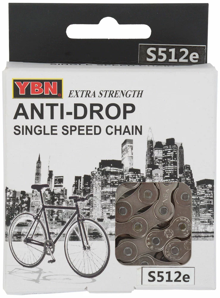 YBN Singlespeed E-Bike Kette S512e S2 136 Glieder 1/2”x1/8” 2 YBN Singlespeed E-Bike Kette S512e S2 136 Glieder 1/2”x1/8” – Bild 2