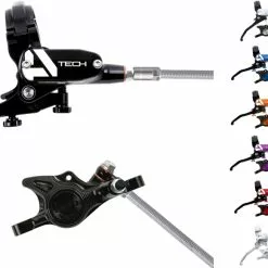 HOPE Tech 4 X2 Stahlflex Scheibenbremse - Hebel Rechts